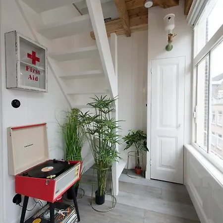 Royal Blue Penthouse In The Jordaan